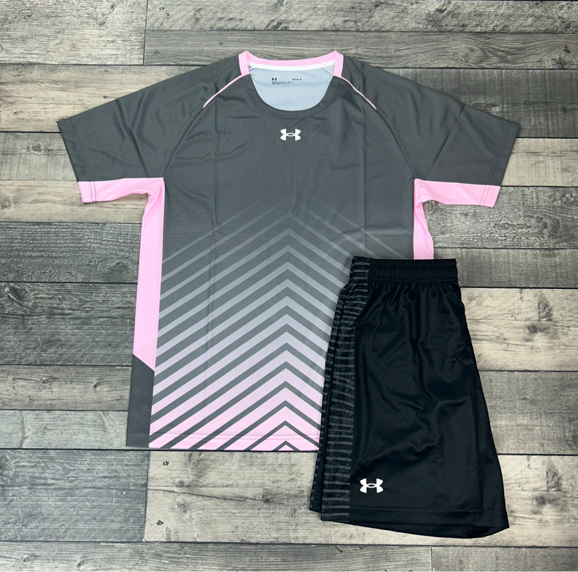 Under Armour Pink Grey Tech T-shirt