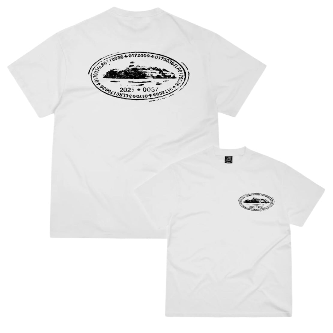 Corteiz Stamp Tee White