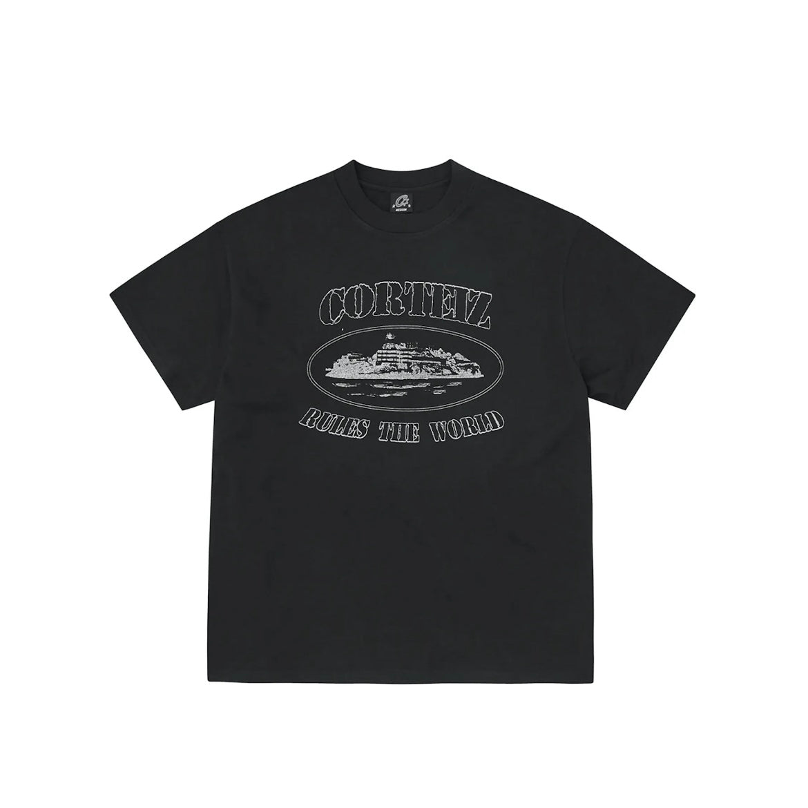 Corteiz OG Alcatraz Tee - Black