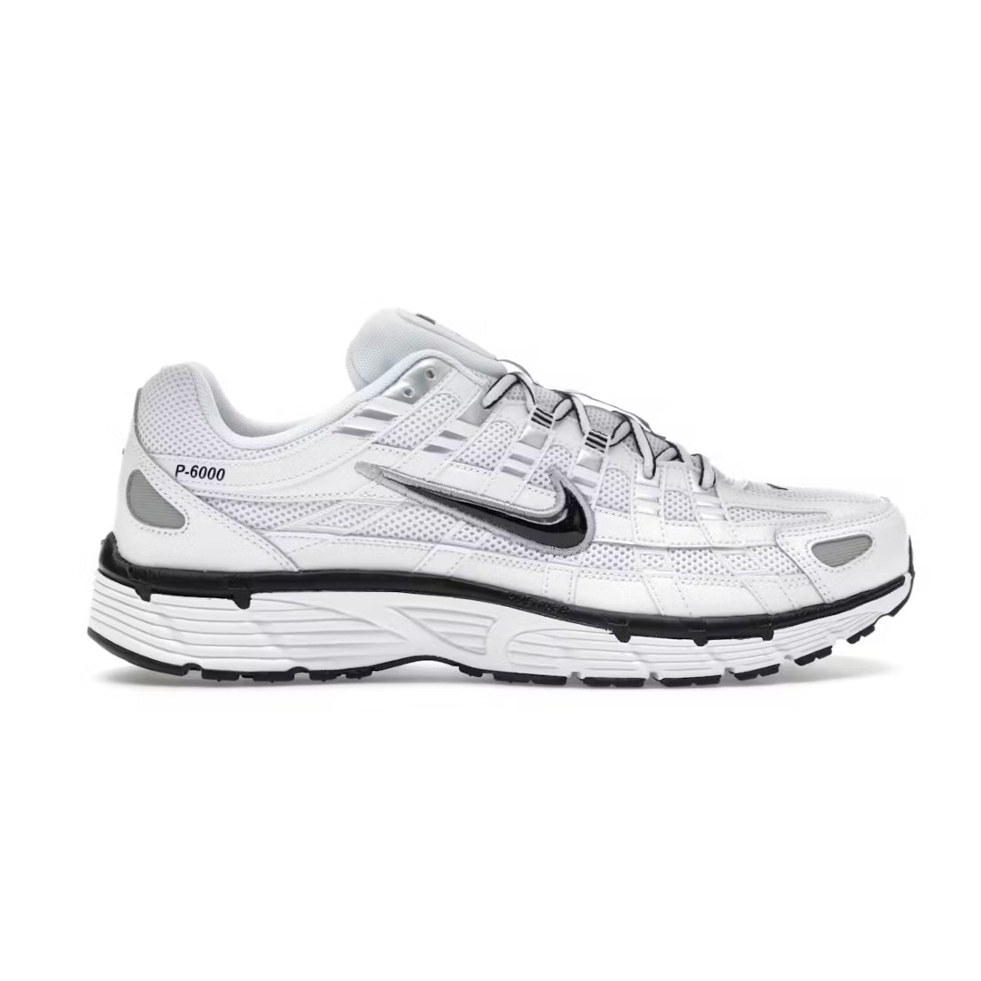 Nike - P6000 Metallic White Black