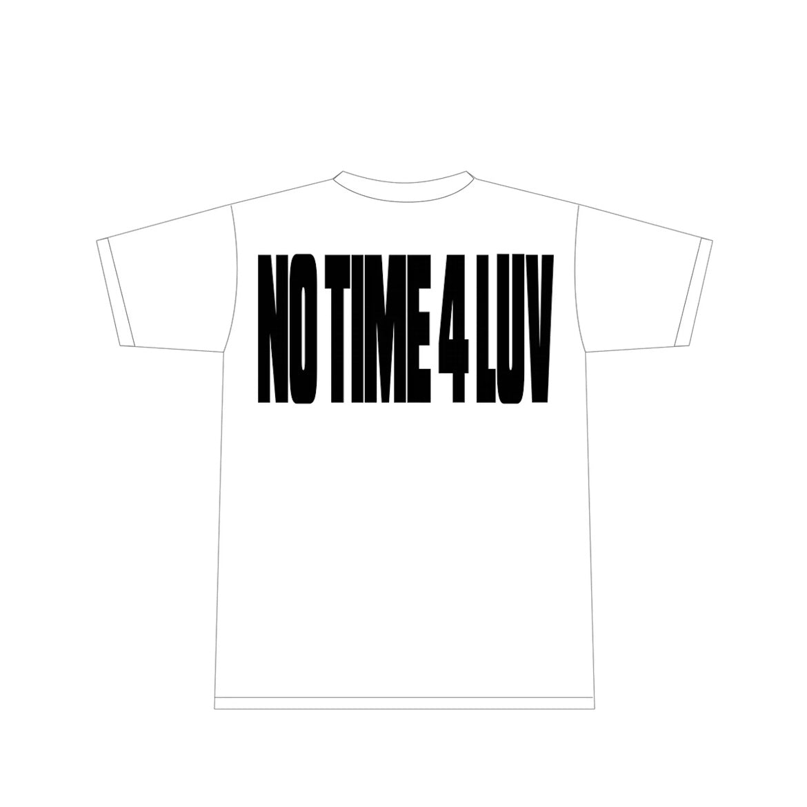 Corteiz NO TIME 4 LUV - White