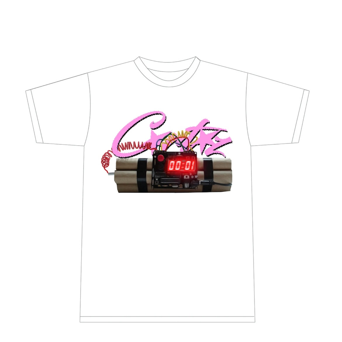 Corteiz NO TIME 4 LUV - White