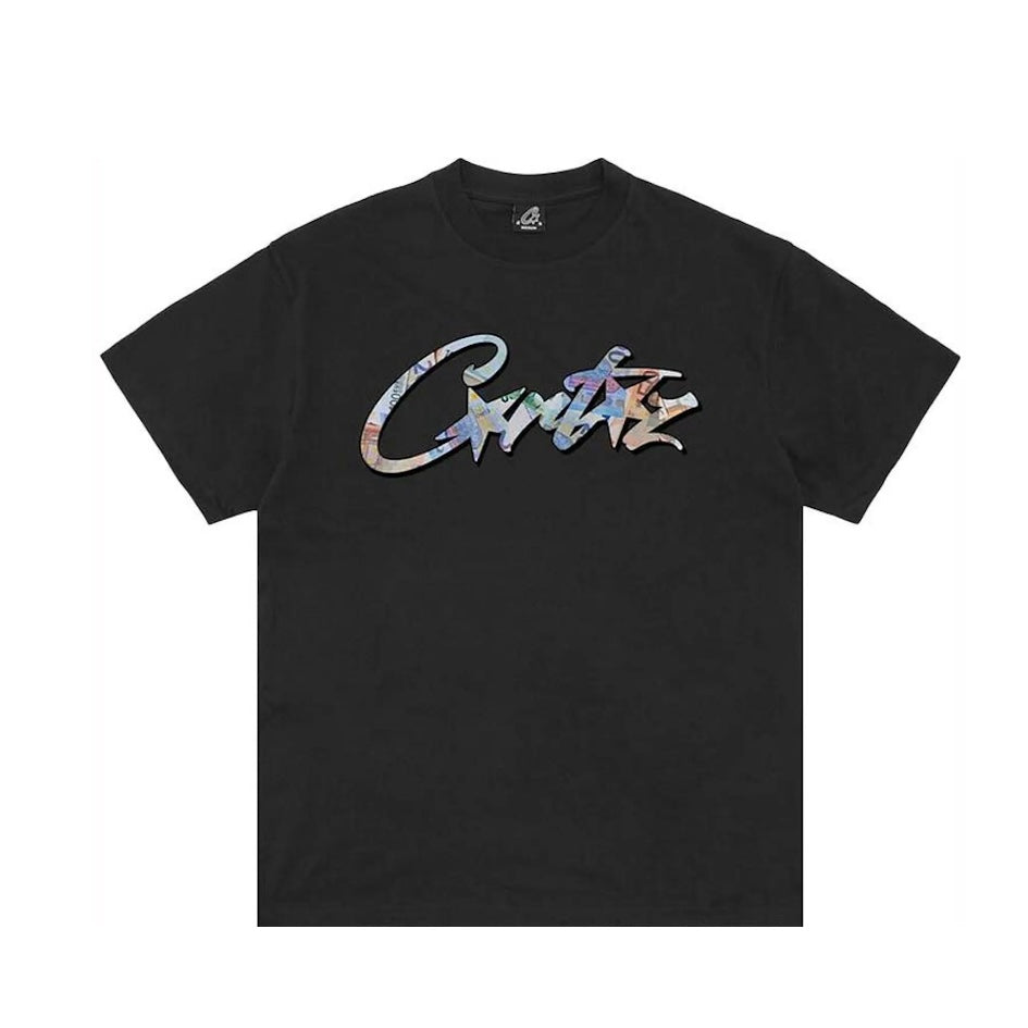 Corteiz Allstarz Euros Tee - Black