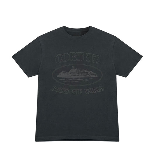 Corteiz OG Alcatraz Tee - Triple Black
