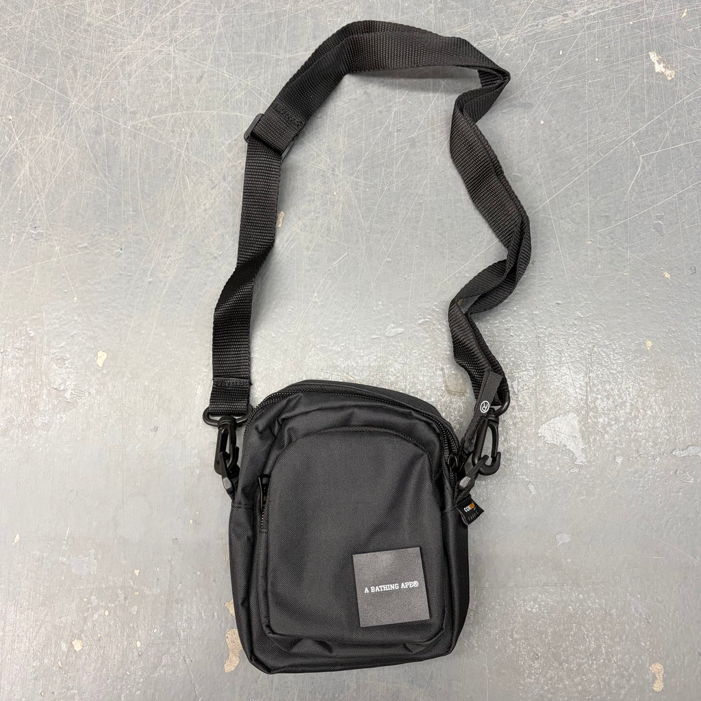 Bape Small Black Man Bag