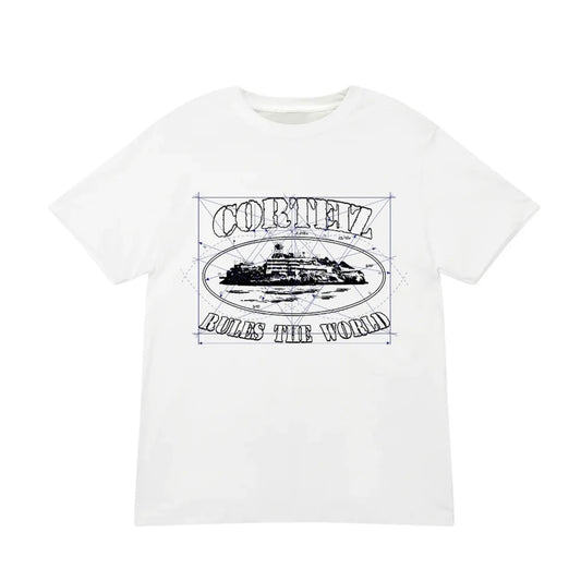 Corteiz Maths Tee - White
