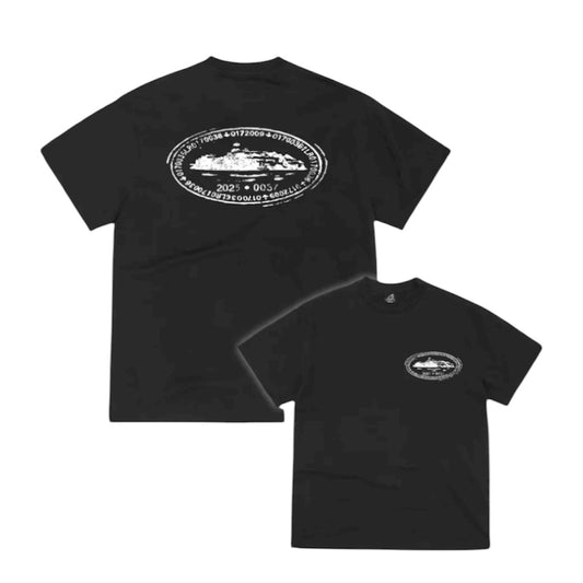 Corteiz Stamp Tee Black