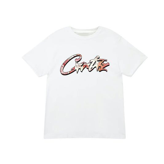 Corteiz Money On My Mind Tee - White