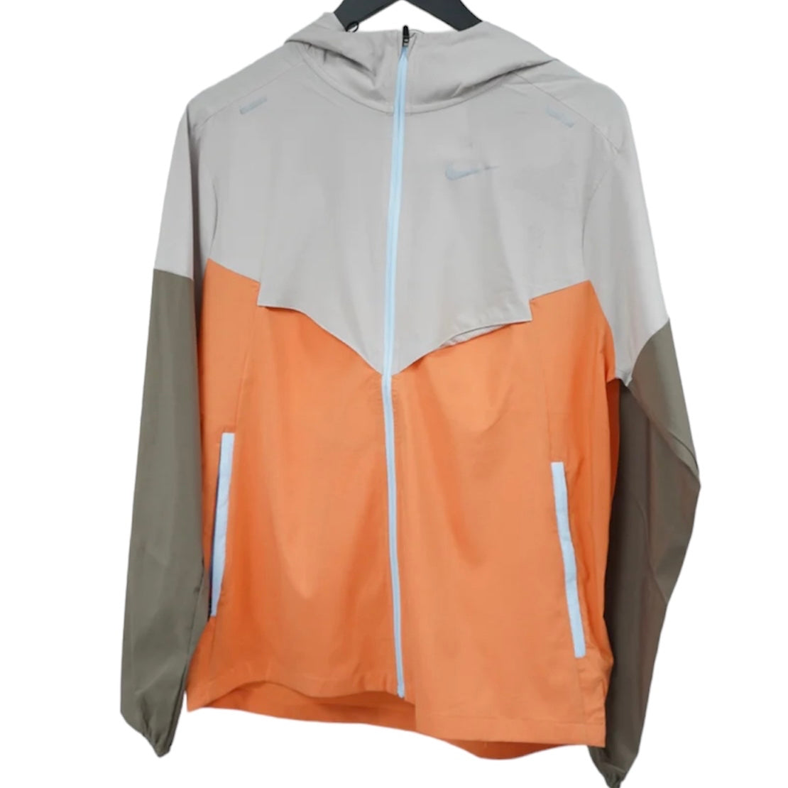 Nike Windrunner Packable Jacket - Orange & Beige