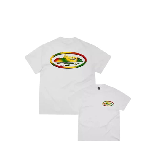 Corteiz Sunset Tee White