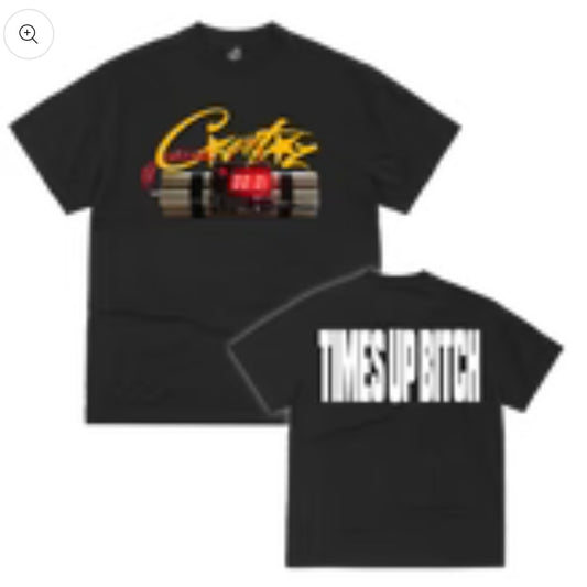 Corteiz OG Timebomb Tee - Black