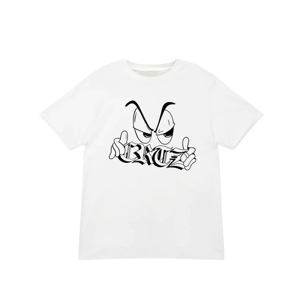 Corteiz Side Eyes Tee - White