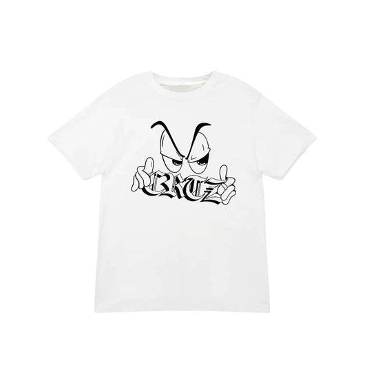 Corteiz Side Eyes Tee - White