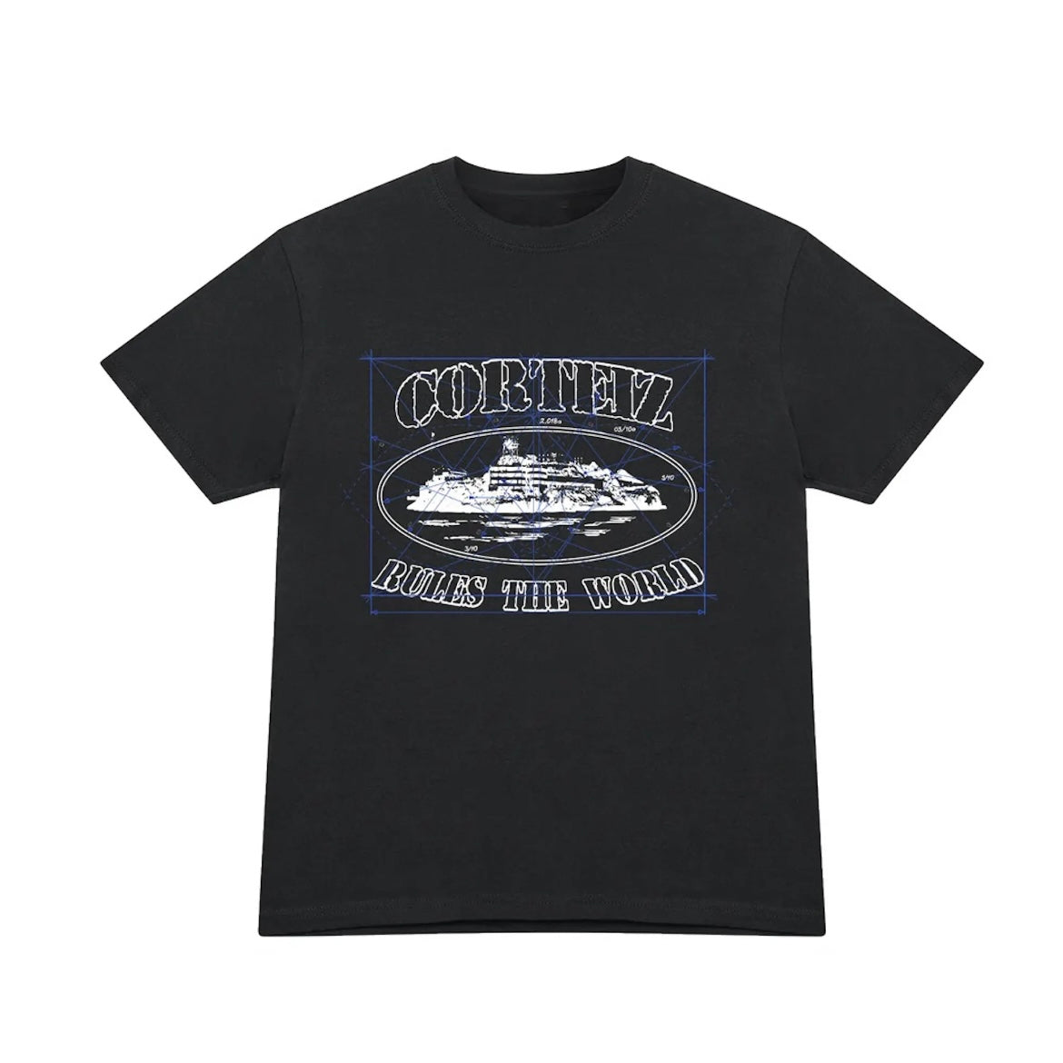Corteiz Maths Tee - Black