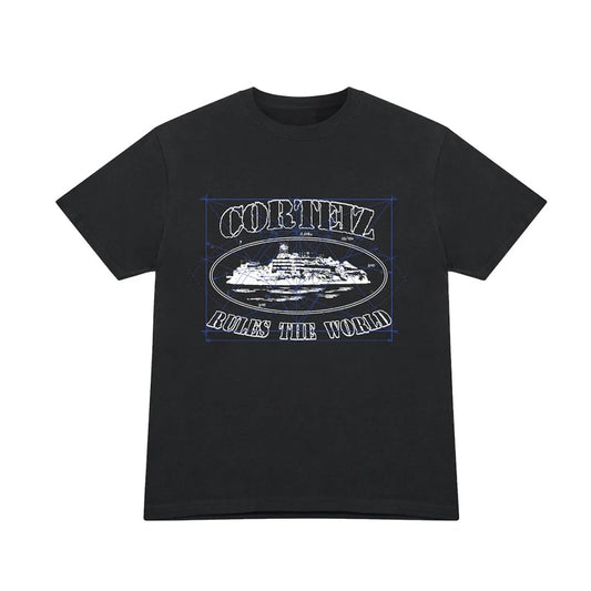 Corteiz Maths Tee - Black