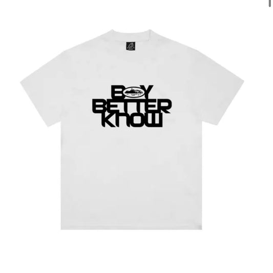 Corteiz Boy Better Know White
