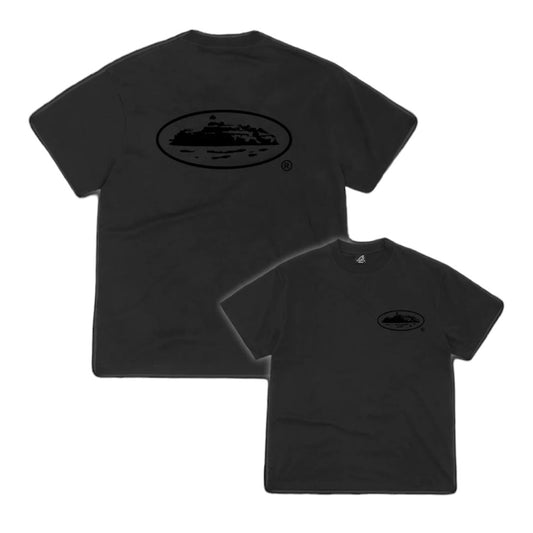 Corteiz OG Island Tee - Triple Black